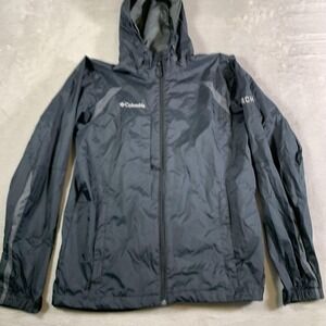 Columbia Black Raincoat